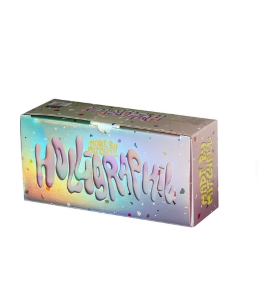 Made by Mitchell Holligraphic Prism 'N'
Proper 4 Piece Face Brush Set and Bag